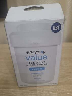 Everydrop Value Ice & Water Refrigerator Filter G1 Reduces Lead EVFILTER G1 New